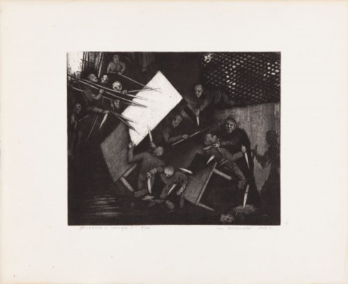 Zabawa z obsesją I, 1984, Jan Michalski