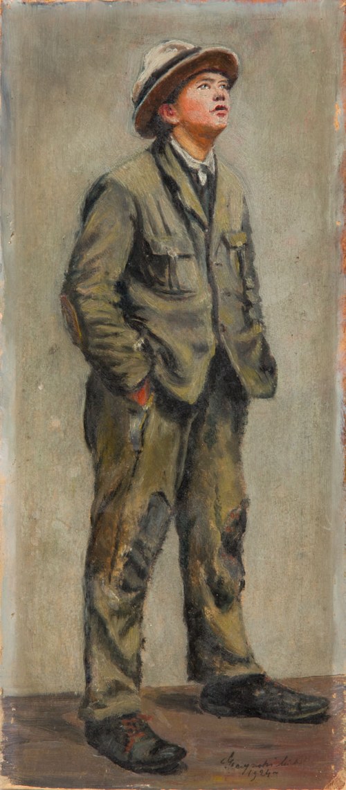 Młodzieniec w kapeluszu, Michał Gaczyński