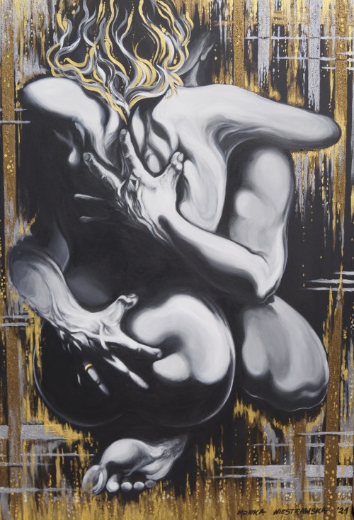 Golden passion, 2021, Monika Niestrawska