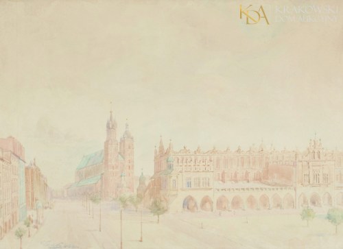 "Rynek Główny w Krakowie", Franciszek Turek