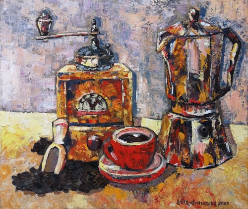 Kawa, 2021, Anita Domeracka