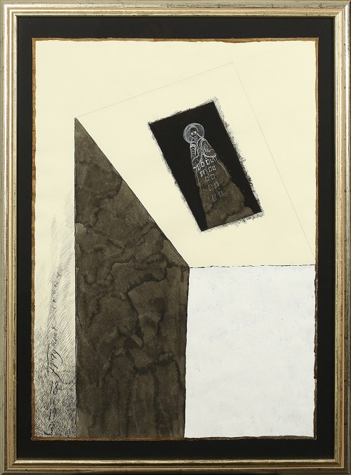 Fragment ikony, 2019, Andrzej Strumiłło