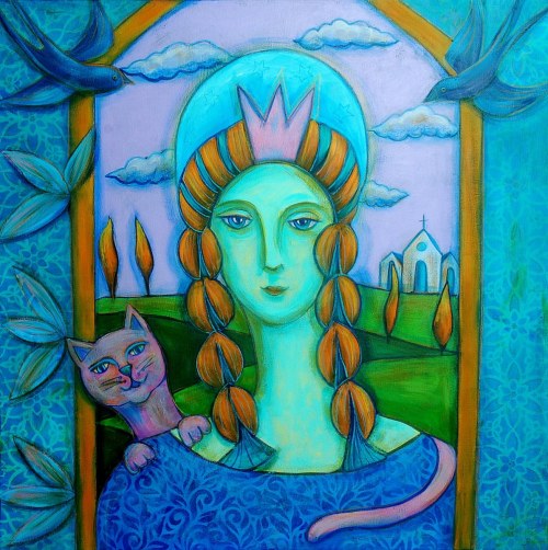 Madonna i Leonardo, 2021, Małgorzata Chołda