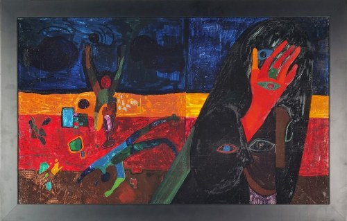 Ręka z okiem, 1969, Ewa Kuryluk