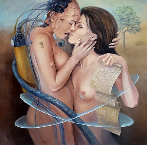 Pocałunek, 2012, Maciej Wierzbicki