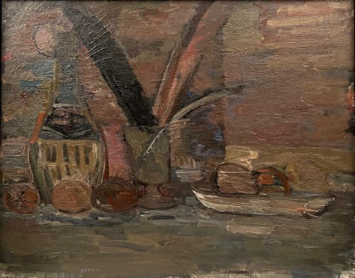 Martwa natura z piórami, Eustachy Wasilkowski