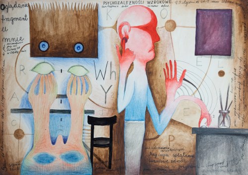 Psychozależności wzrokowe, 2012, Jerzy Ruszczyński