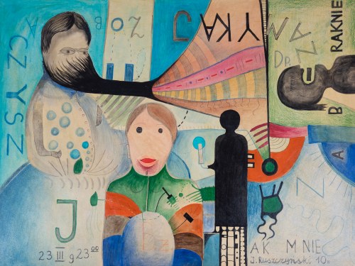 Zobaczysz jak mnie zabraknie, z cyklu Psychoanaliza, 2010, Jerzy Ruszczyński