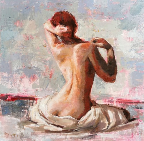 ur. 1969), Akt siedzący, 2021, Mateusz Drawa