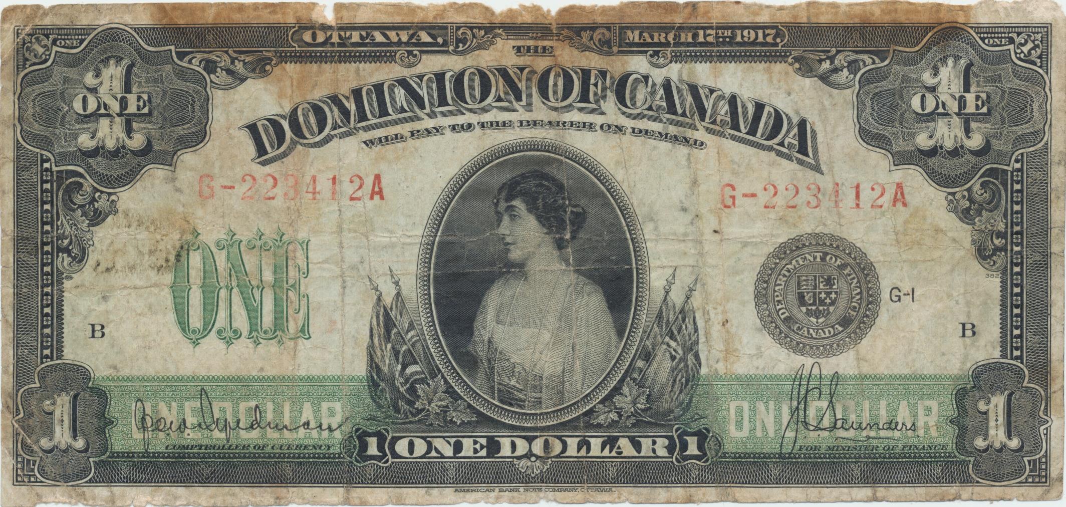 Гражданский банк луизианы. Американская купюра 1 доллар. Старинные бумажные деньги. Dollar banknote. Доллар 1917 года.