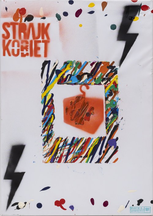 Strajk Kobiet I, 2021, Piotr C. Kowalski