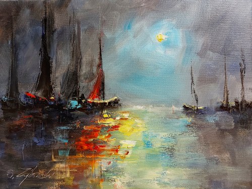 MOON, 2021, Sławomir Zajkowski