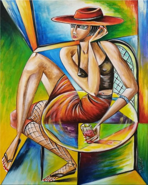 Woman Chillout, 2021, Thomas Lange