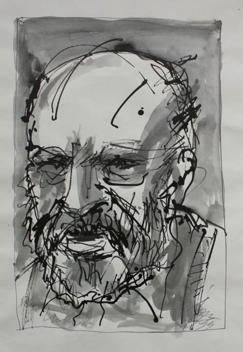 Portret mężczyzny z brodą[Ludwik], Paweł Jocz