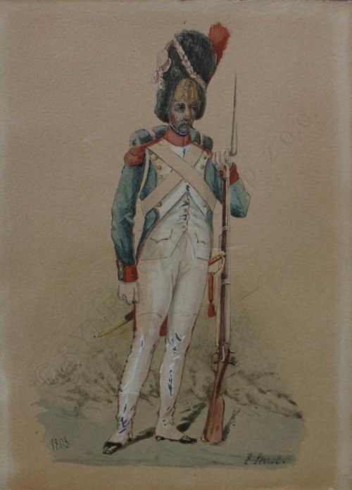 Żołnierz napoleoński, F. Perrot