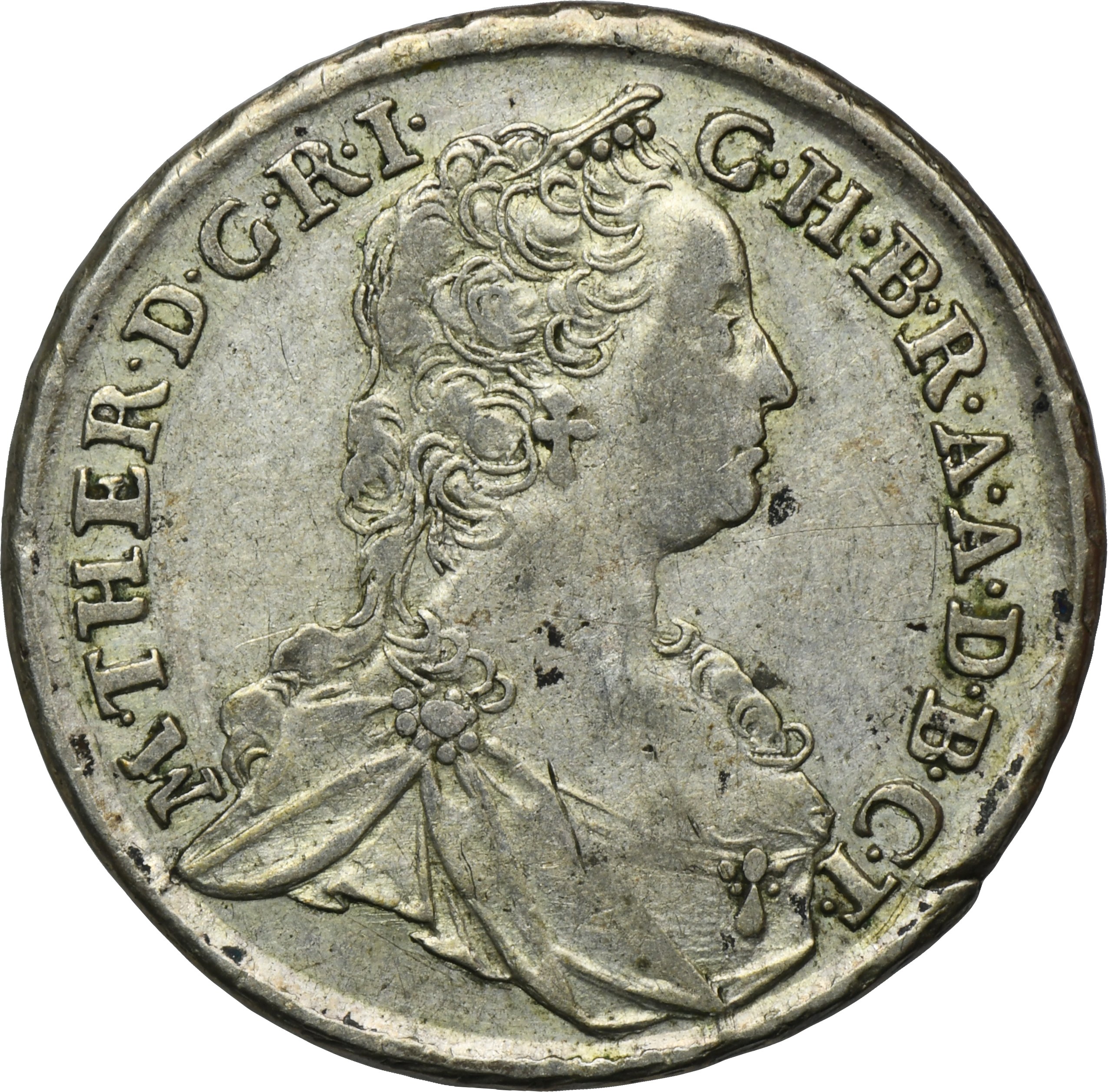 Hungary, Maria Theresia, 15 Kreuzer Kremnitz 1748 KB - Online auction /  Online bidding - Price