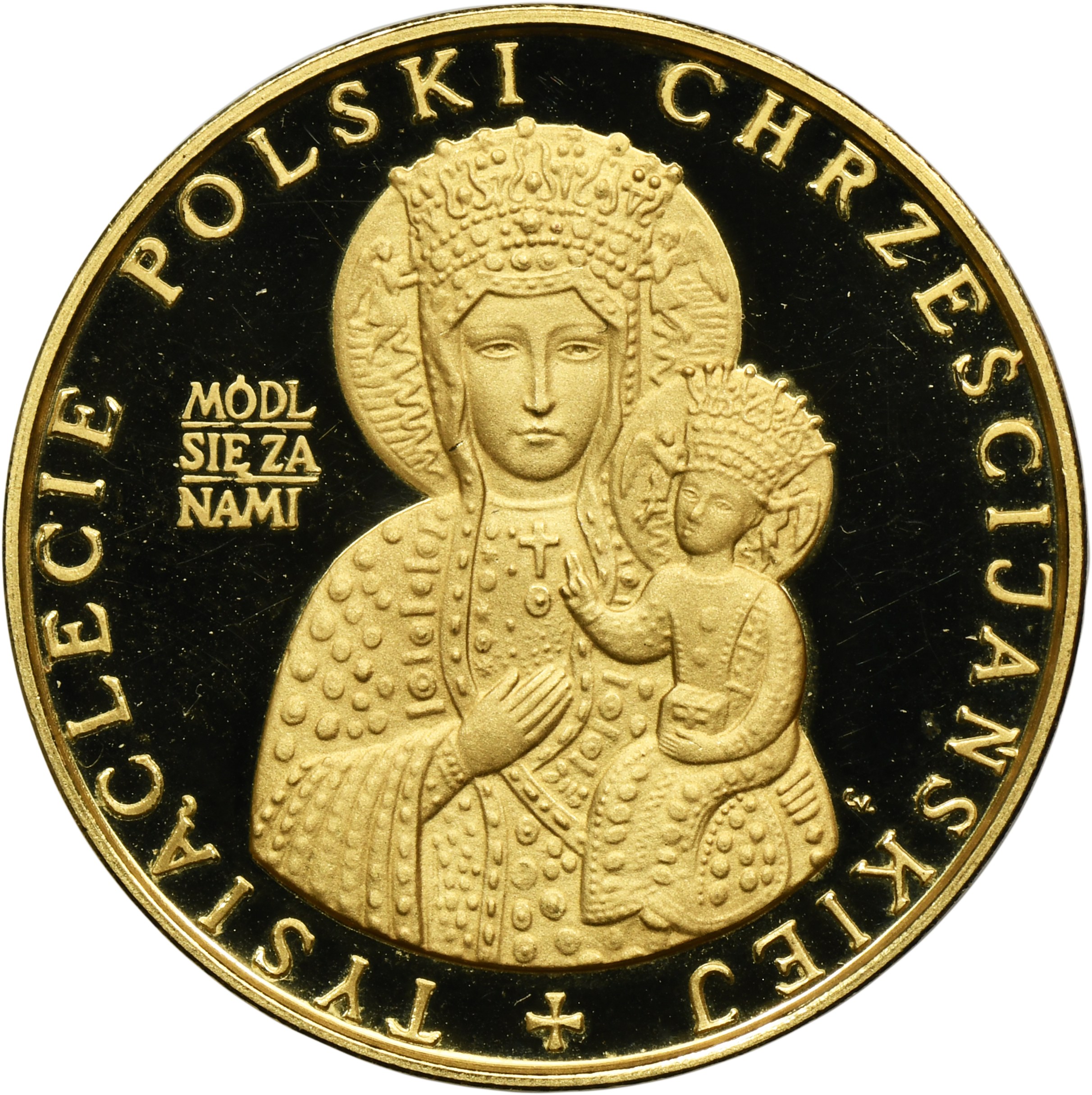 Commemorative Medal 1966 Thousand Years of Baptism of Poland - RARE -  インターネットオークション / オンライン入札 - 価格 - OneBid