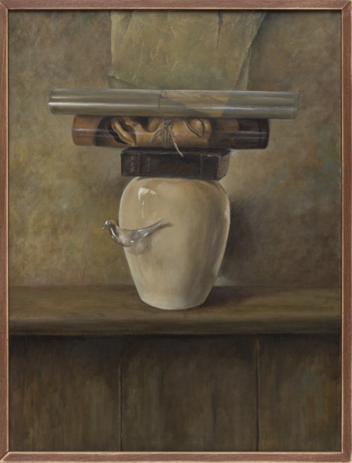 Martwa natura z Mitorajem, 2017, Maria Sadowska
