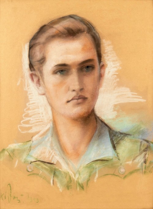 Portret młodzieńca, 1943, Józef Kidoń