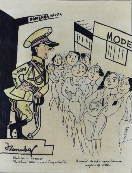Bolesław Wieniawa-Długoszewski jako Komendant miasta, 1930, Jerzy Zaruba