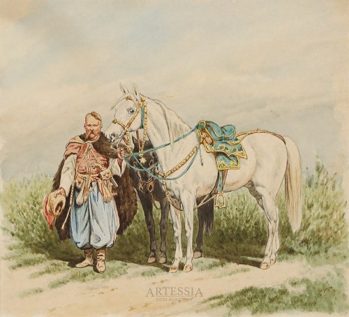 Kozak z luzakiem, Kajetan Kosiński