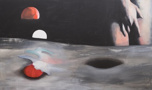 United state of space, z cyklu: Mea Vulva, 2017, Beata Konarska