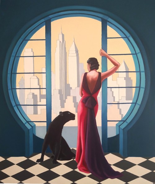 Okno na Manhattan, 2021, Anna Konikowska