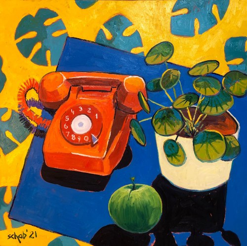 Apple Phone, 2021, David Schab