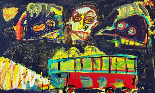 Letni autobus, 2021, Michał Ostrowski