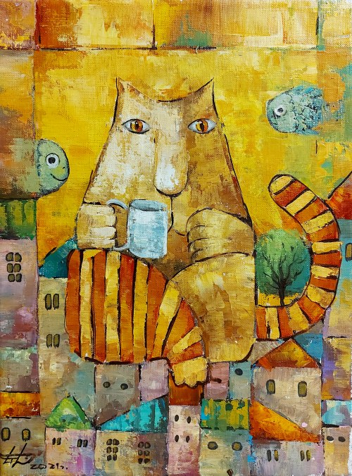 COFFE TIME, 2021, Daria Cesłowska