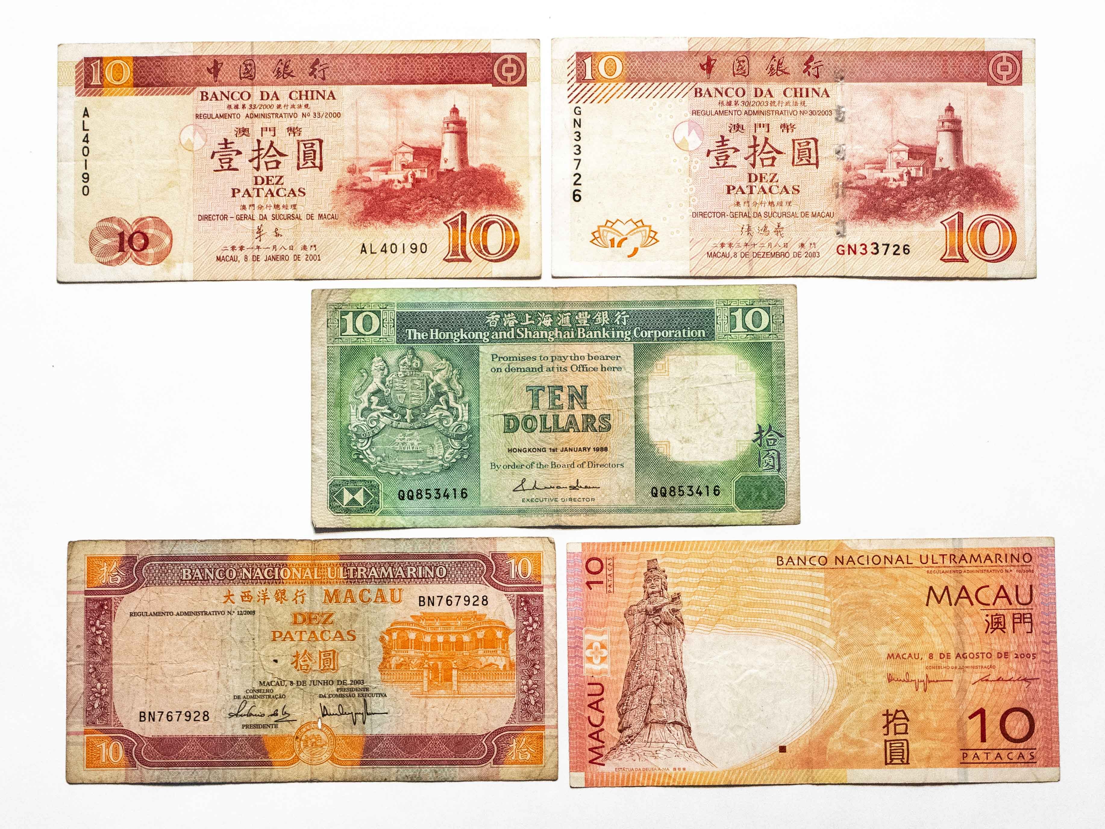 China: Macau, Hong Kong set of Online auction Online