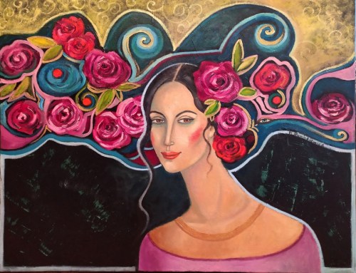 Taka jedna różana, 2021 r., Krystyna Ruminkiewicz
