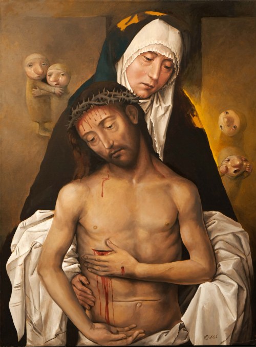 Pieta, 2021, Katarzyna Słowiańska-Kucz