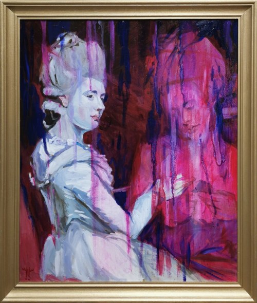 Waldegrave Sisters (after Joshua Reynolds), 2017, Marek Domaniecki