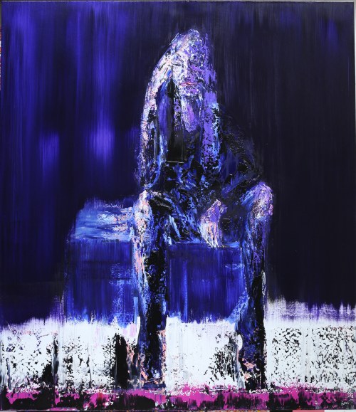 Studium do portretu Ewy, 2016, Andrzej Fogtt