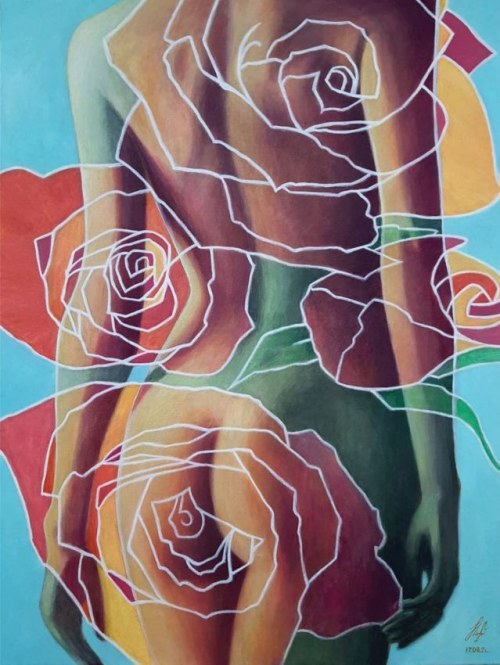 Moskwa), Feel Me, Touch Me, 2021 r., Olena Lytvynenko