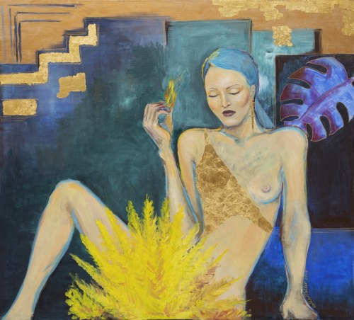 Uśpiona, 2018, Katia Meller