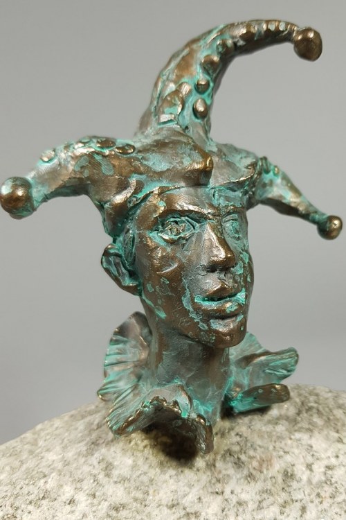 Stańczyk (Brąz, wys. 29 cm), Krzysztof Brzuzan