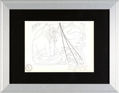 Europa i Zeus, 1956, Pablo Picasso