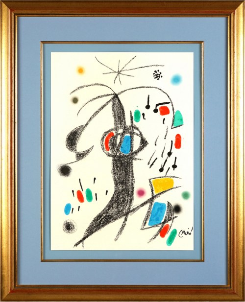 Kompozycja II, z cyklu: Maravillas con Variaciones, Joan Miró