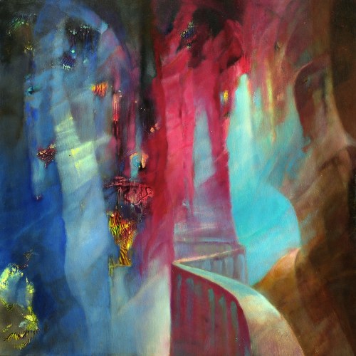 WROTA 90 x 90 cm., Jacek Maślankiewicz