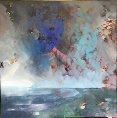 BARWY WIATRU 80 x 80 cm., Jacek Maślankiewicz