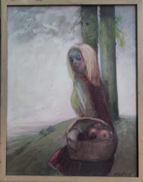 FLORA 73 x 93 cm., Janusz Lewandowski