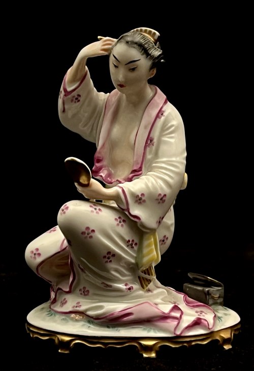 Rosenthal R.Förster, Porcelanowa Figura Geisha