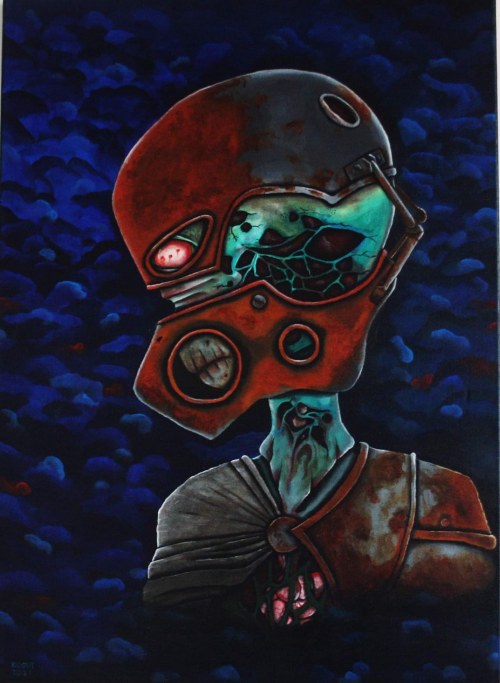 Autoportret 2050, 2021, Michał Kogut