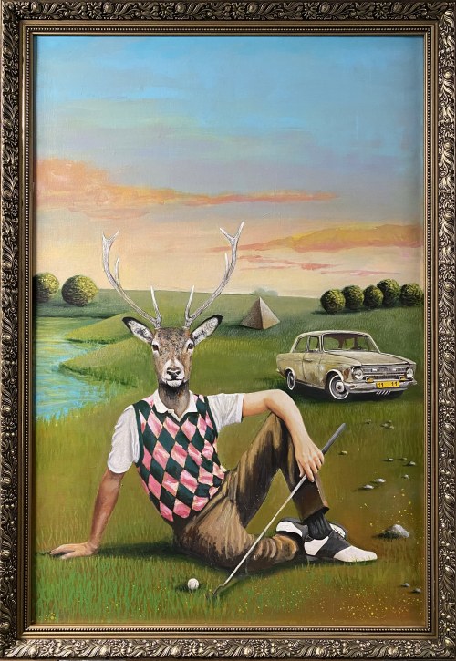 How deep the (rabbit) Hole Goes …? 2021, Lech Bator