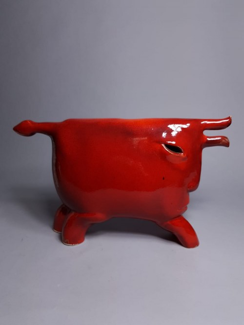 Duzy Byk ceramiczny, Stella Zadros