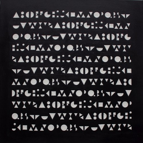 No 1 z cyklu „Alfabety”, Jolanta Rudzka-Habisiak