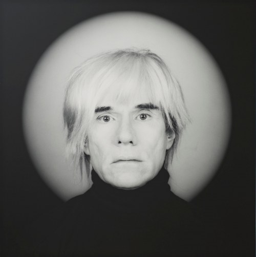 Andy Warhol, 1986, Robert Mapplethorpe