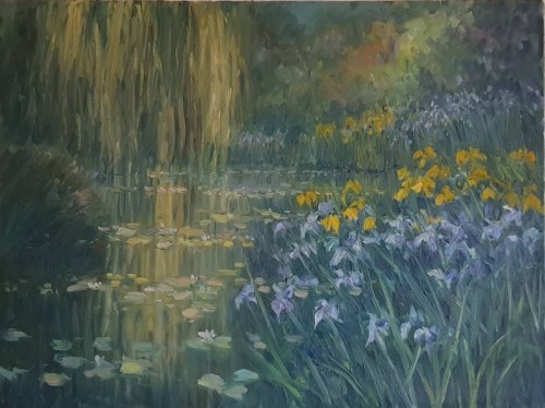 "KOSAĆCE NAD WODĄ", Lesław Pilcicki